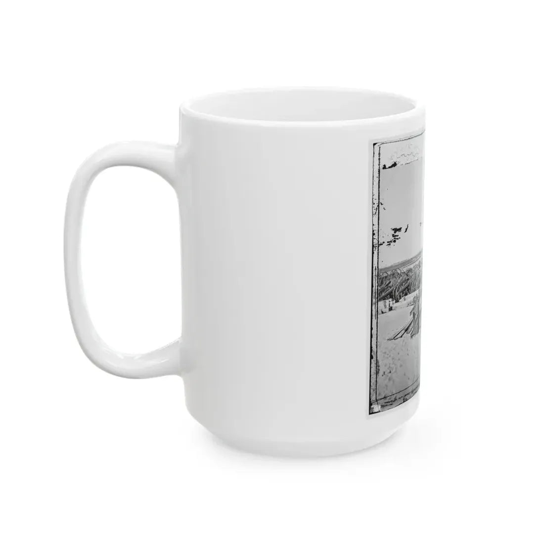 Morris Island, S.C. Ordnance Depot (U.S. Civil War) White Coffee Mug - Go Mug Yourself