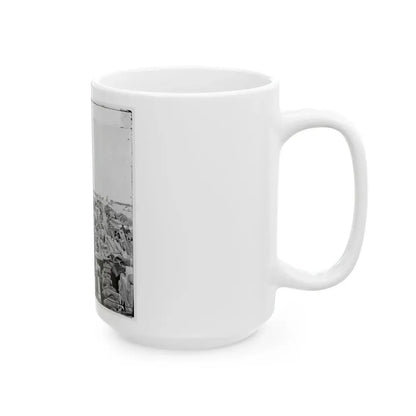 Morris Island, S.C. Ordnance Depot (U.S. Civil War) White Coffee Mug - Go Mug Yourself