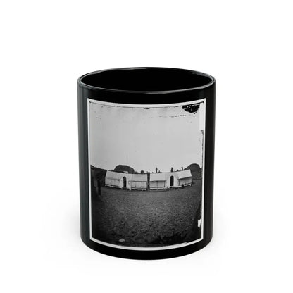 Morris Island, S.C. Quarters Of Federal Garrison Inside Fort Wagner (U.S. Civil War) Black Coffee Mug 11oz - Go Mug Yourself