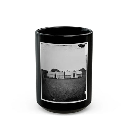 Morris Island, S.C. Quarters Of Federal Garrison Inside Fort Wagner (U.S. Civil War) Black Coffee Mug 15oz - Go Mug Yourself