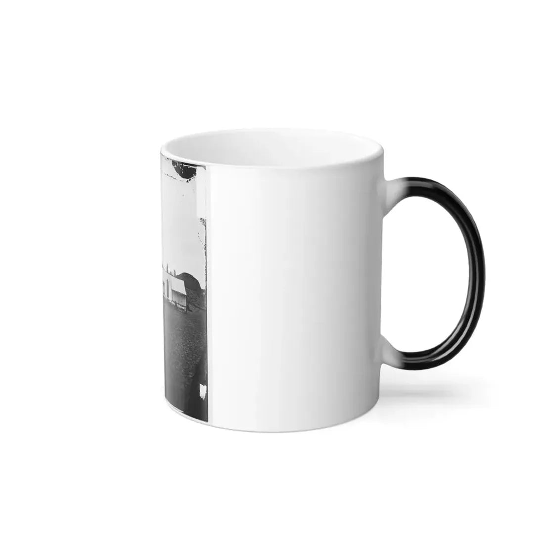 Morris Island, S.C. Quarters of Federal Garrison Inside Fort Wagner (U.S. Civil War) Color Changing Coffee Mug 11oz - Go Mug Yourself