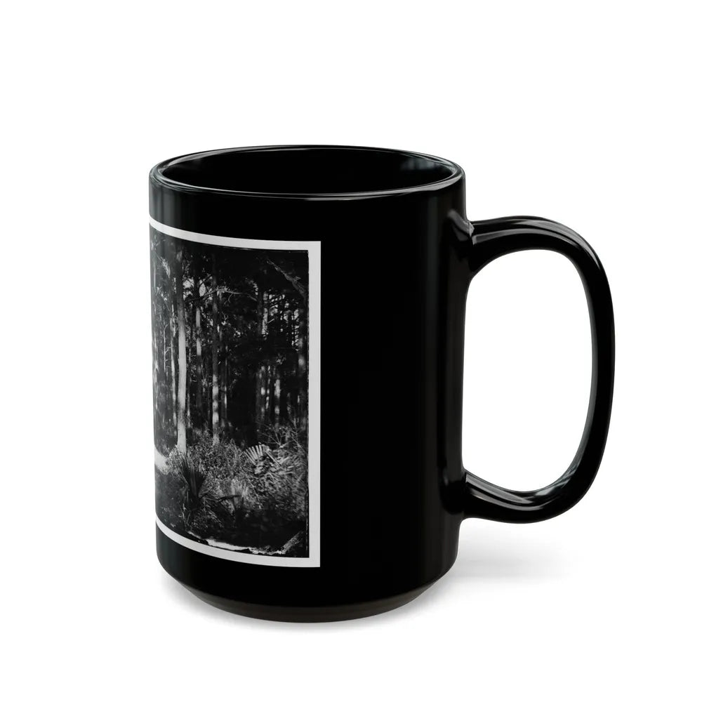 Morris Island, South Carolina 001 (U.S. Civil War) Black Coffee Mug-Go Mug Yourself