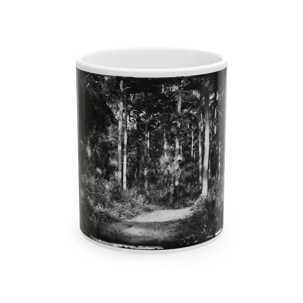 Morris Island, South Carolina 001 (U.S. Civil War) White Coffee Mug-11oz-Go Mug Yourself