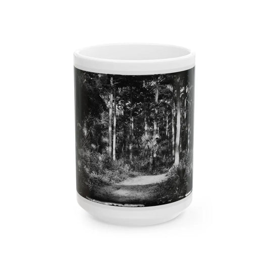 Morris Island, South Carolina 001 (U.S. Civil War) White Coffee Mug-15oz-Go Mug Yourself