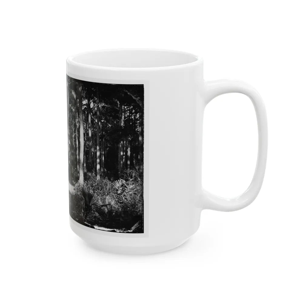 Morris Island, South Carolina 001 (U.S. Civil War) White Coffee Mug-Go Mug Yourself