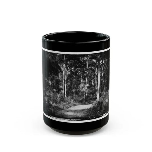 Morris Island, South Carolina 001 (U.S. Civil War) Black Coffee Mug 15oz - Go Mug Yourself
