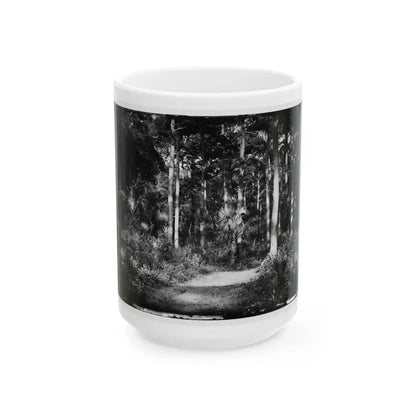 Morris Island, South Carolina 001 (U.S. Civil War) White Coffee Mug 15oz - Go Mug Yourself