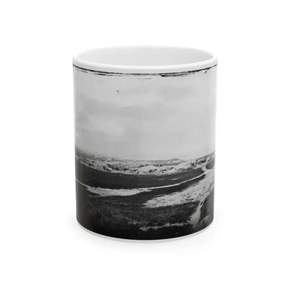 Morris Island, South Carolina. First Parallel (U.S. Civil War) White Coffee Mug 11oz - Go Mug Yourself