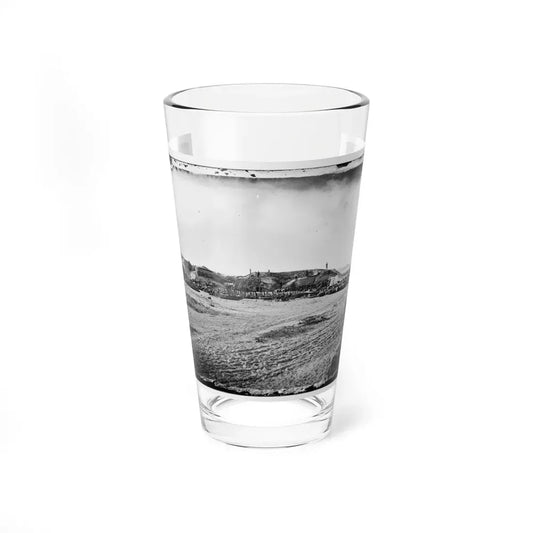 Morris Island, South Carolina. Fort Putnam, Formerly Confederate Battery Gregg (U.S. Civil War) Pint Glass 16oz 16oz - Go Mug Yourself