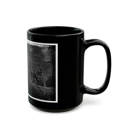 Morris Island, South Carolina. Full Sap (U.S. Civil War) Black Coffee Mug - Go Mug Yourself