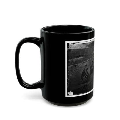 Morris Island, South Carolina. Full Sap (U.S. Civil War) Black Coffee Mug - Go Mug Yourself