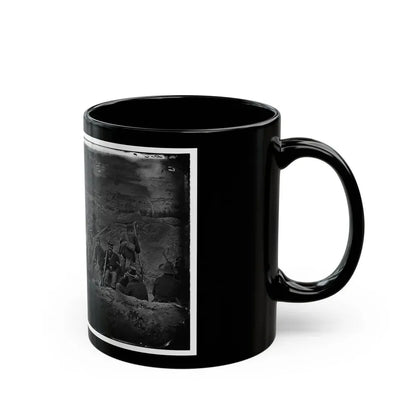 Morris Island, South Carolina. Full Sap (U.S. Civil War) Black Coffee Mug - Go Mug Yourself
