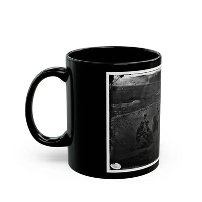 Morris Island, South Carolina. Full Sap (U.S. Civil War) Black Coffee Mug - Go Mug Yourself
