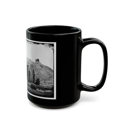 Morris Island, South Carolina. Headquarters Of Field Officer Of The Trenches. Second Parallel (U.S. Civil War) Black Coffee Mug - Go Mug Yourself