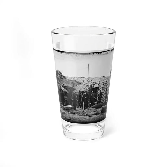 Morris Island, South Carolina. Headquarters Of Field Officer Of The Trenches. Second Parallel (U.S. Civil War) Pint Glass 16oz 16oz - Go Mug Yourself