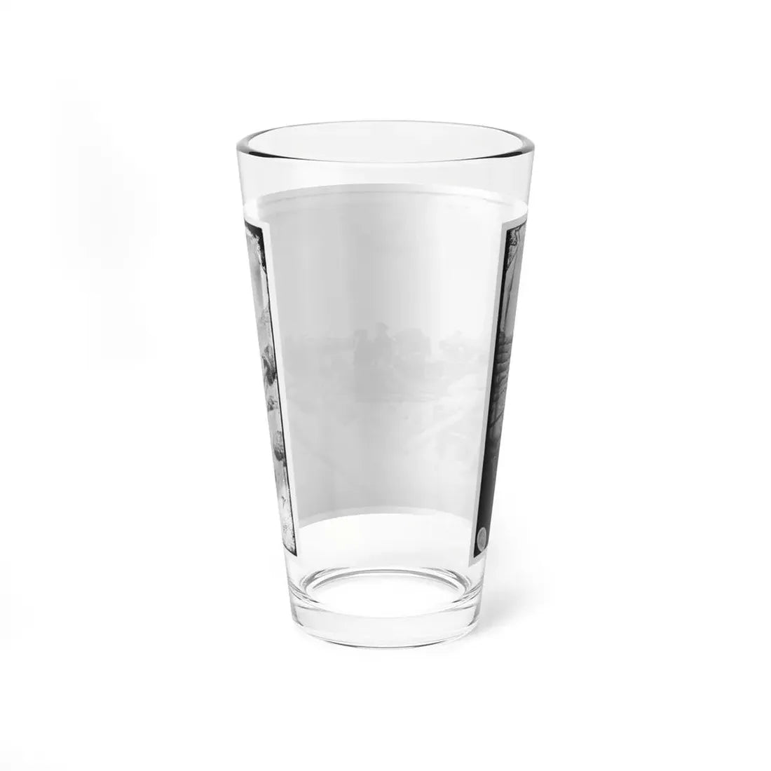 Morris Island, South Carolina. Naval Battery. Two 80-Pounder Whitworths. Breaching Battery Against Fort Sumpter (U.S. Civil War) Pint Glass 16oz - Go Mug Yourself