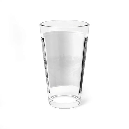Morris Island, South Carolina. Naval Battery. Two 80-Pounder Whitworths. Breaching Battery Against Fort Sumpter (U.S. Civil War) Pint Glass 16oz - Go Mug Yourself