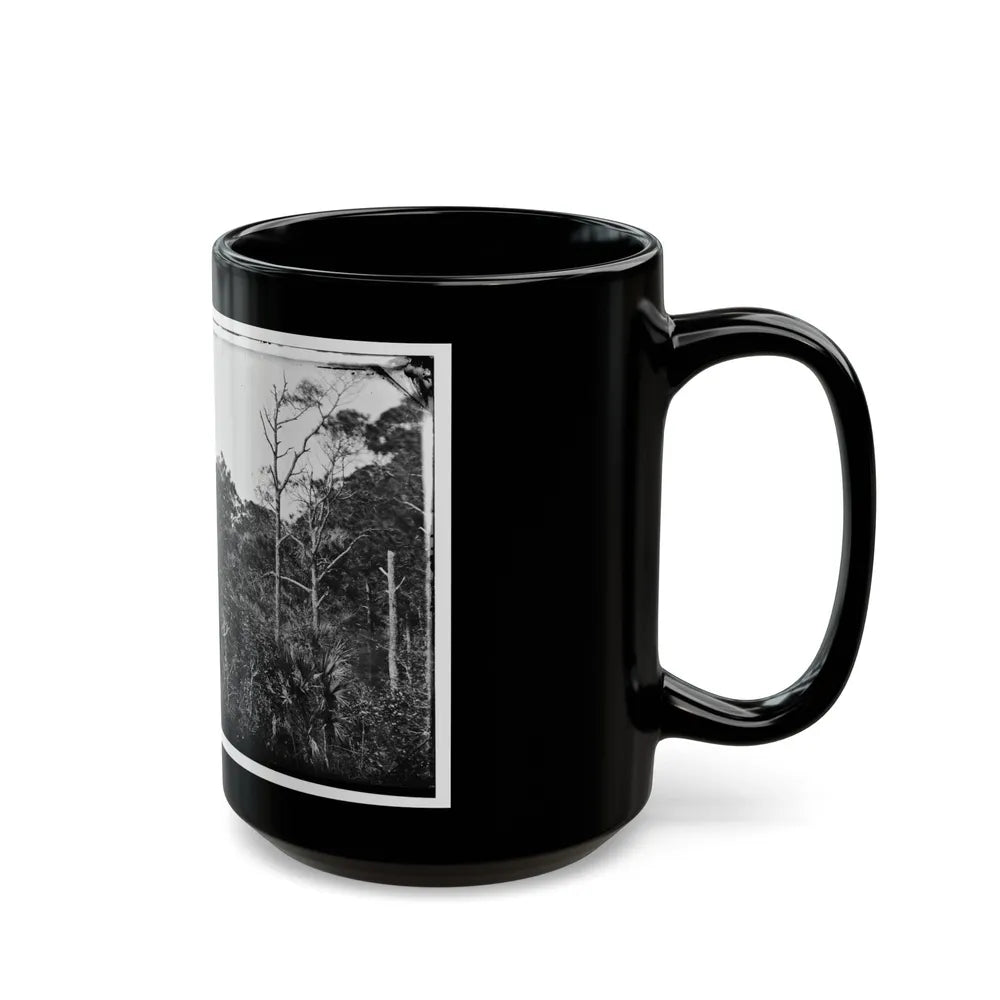 Morris Island, South Carolina (U.S. Civil War) Black Coffee Mug-Go Mug Yourself