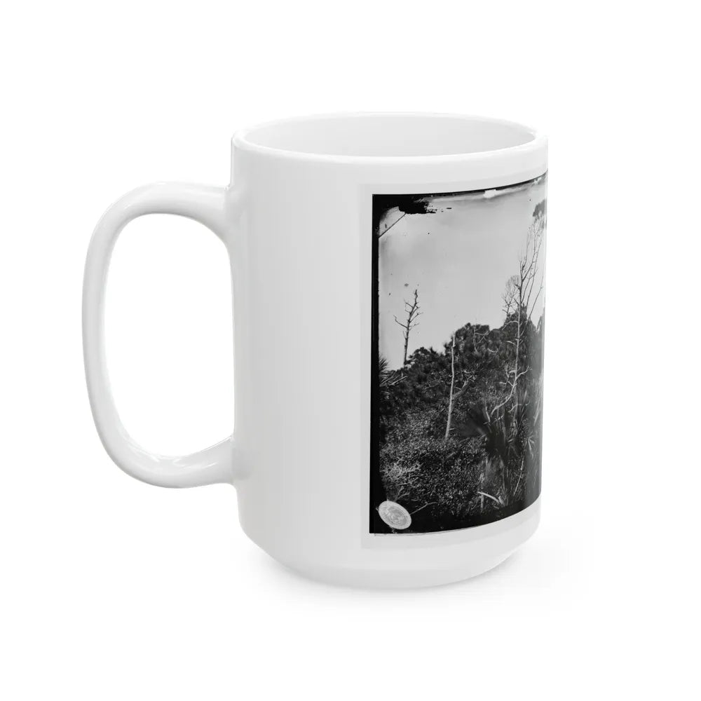 Morris Island, South Carolina (U.S. Civil War) White Coffee Mug-Go Mug Yourself