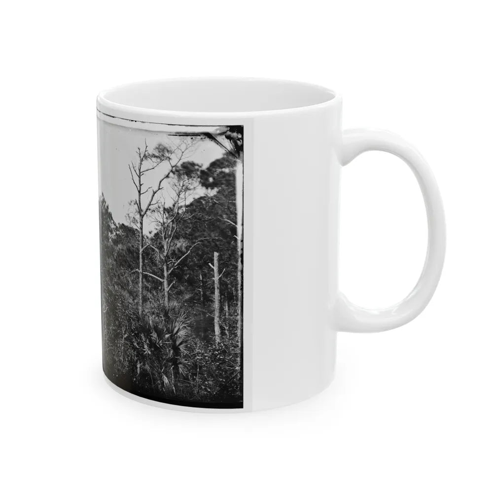 Morris Island, South Carolina (U.S. Civil War) White Coffee Mug-Go Mug Yourself