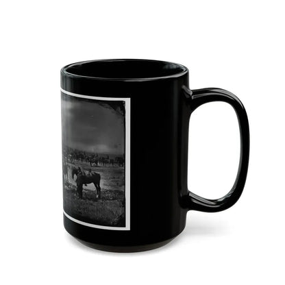 Morris Island, South Carolina. Unidentified Artillery Unit 001 (U.S. Civil War) Black Coffee Mug - Go Mug Yourself