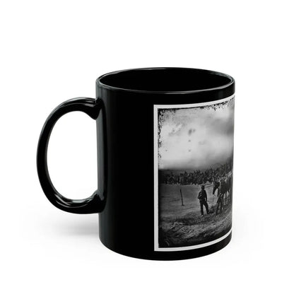 Morris Island, South Carolina. Unidentified Artillery Unit 001 (U.S. Civil War) Black Coffee Mug - Go Mug Yourself