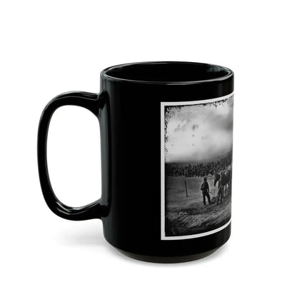 Morris Island, South Carolina. Unidentified Artillery Unit 001 (U.S. Civil War) Black Coffee Mug - Go Mug Yourself