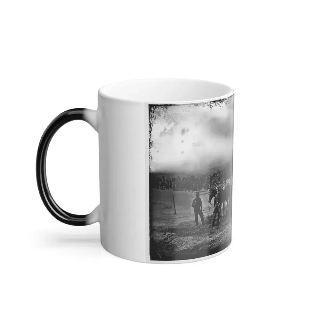 Morris Island, South Carolina. Unidentified Artillery Unit 001 (U.S. Civil War) Color Changing Coffee Mug 11oz - Go Mug Yourself