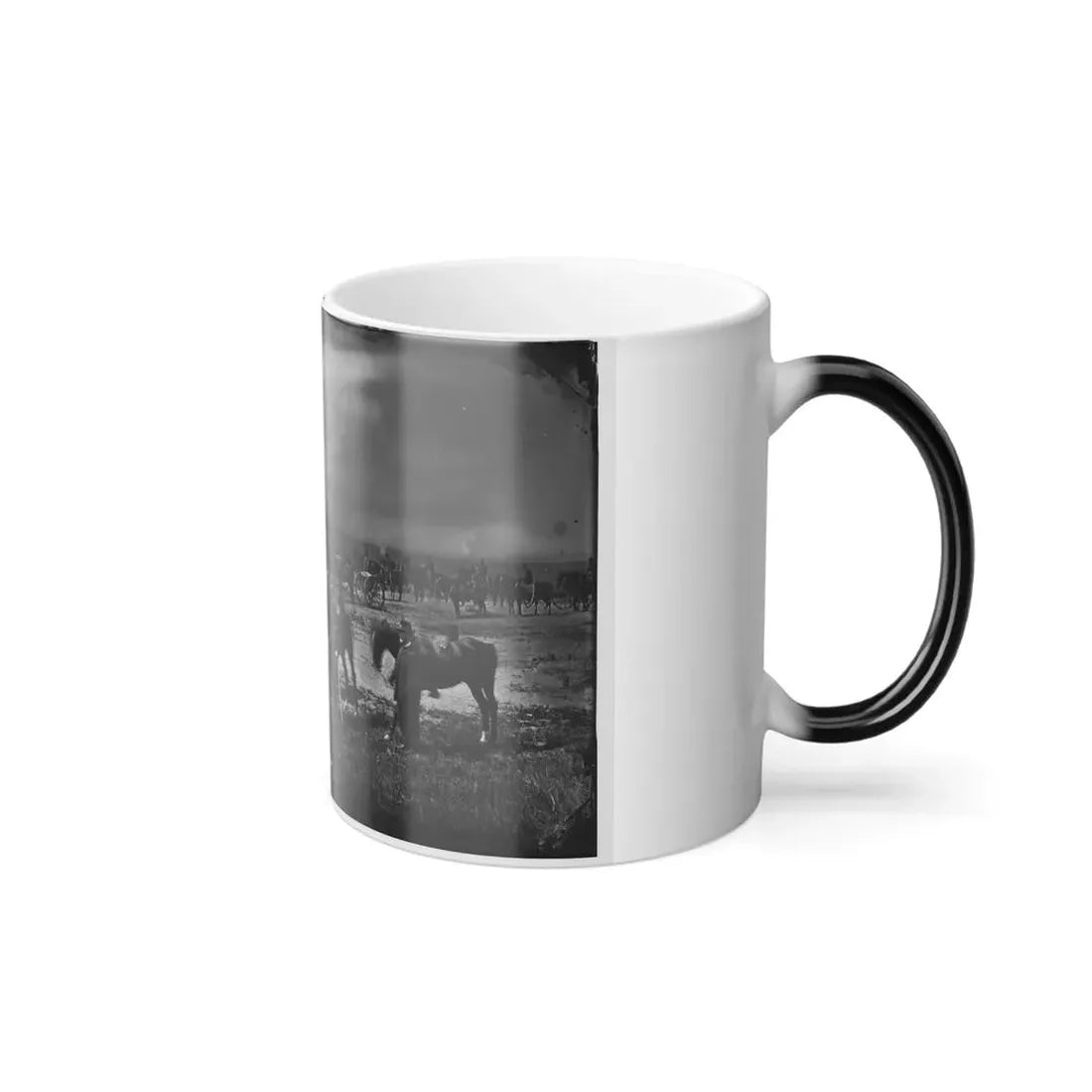 Morris Island, South Carolina. Unidentified Artillery Unit 001 (U.S. Civil War) Color Changing Coffee Mug 11oz - Go Mug Yourself