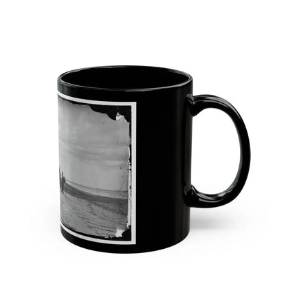 Morris Island, South Carolina. Unidentified Camp 001 (U.S. Civil War) Black Coffee Mug - Go Mug Yourself