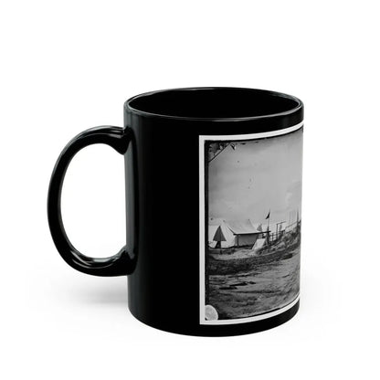Morris Island, South Carolina. Unidentified Camp 001 (U.S. Civil War) Black Coffee Mug - Go Mug Yourself