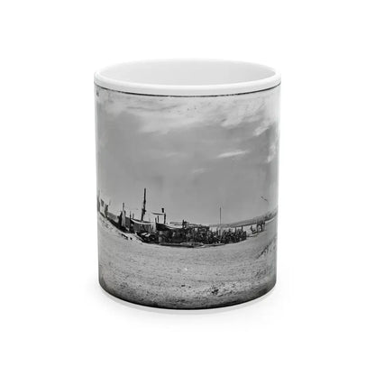 Morris Island, South Carolina. Unidentified Camp 003 (U.S. Civil War) White Coffee Mug 11oz - Go Mug Yourself