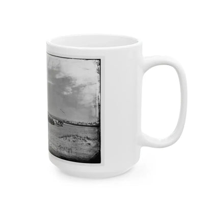 Morris Island, South Carolina. Unidentified Camp 003 (U.S. Civil War) White Coffee Mug - Go Mug Yourself