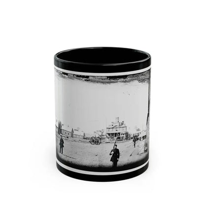 Morris Island, South Carolina. Unidentified Camp 004 (U.S. Civil War) Black Coffee Mug 11oz - Go Mug Yourself