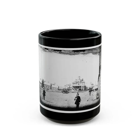 Morris Island, South Carolina. Unidentified Camp 004 (U.S. Civil War) Black Coffee Mug 15oz - Go Mug Yourself