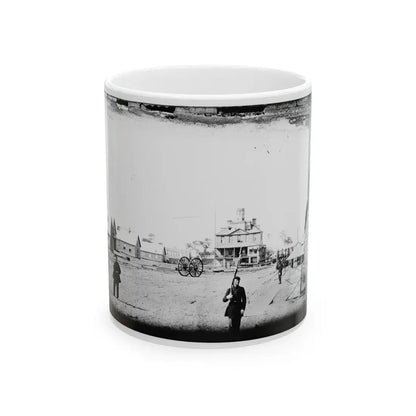 Morris Island, South Carolina. Unidentified Camp 004 (U.S. Civil War) White Coffee Mug 11oz - Go Mug Yourself