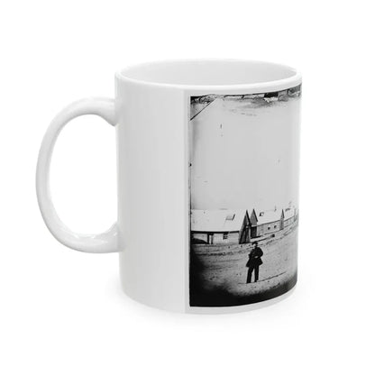 Morris Island, South Carolina. Unidentified Camp 004 (U.S. Civil War) White Coffee Mug - Go Mug Yourself
