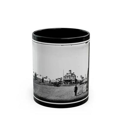 Morris Island, South Carolina. Unidentified Camp 005 (U.S. Civil War) Black Coffee Mug 11oz - Go Mug Yourself