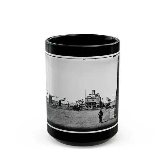 Morris Island, South Carolina. Unidentified Camp 005 (U.S. Civil War) Black Coffee Mug 15oz - Go Mug Yourself