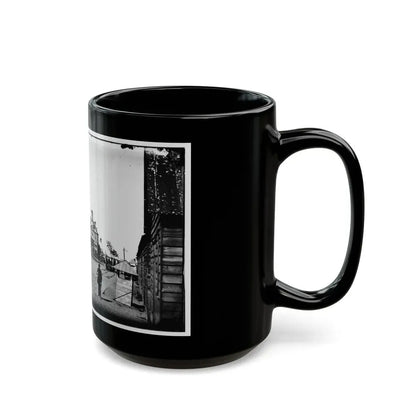 Morris Island, South Carolina. Unidentified Camp 005 (U.S. Civil War) Black Coffee Mug - Go Mug Yourself