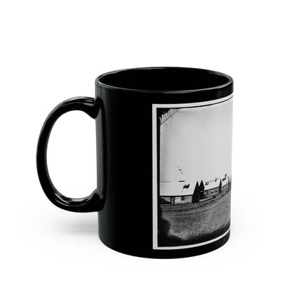 Morris Island, South Carolina. Unidentified Camp 005 (U.S. Civil War) Black Coffee Mug - Go Mug Yourself