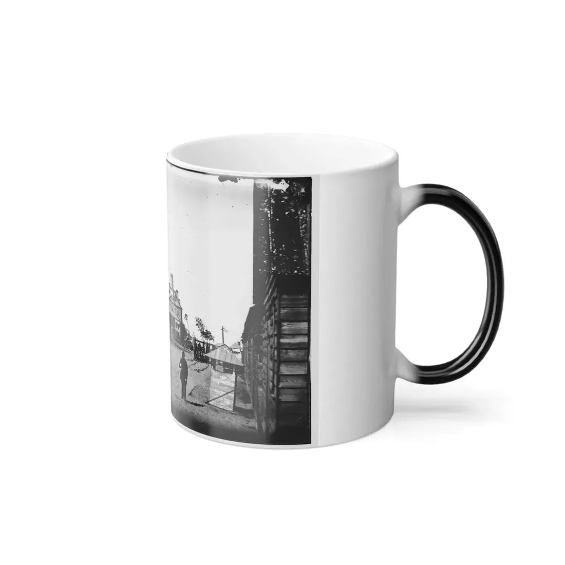 Morris Island, South Carolina. Unidentified Camp 005 (U.S. Civil War) Color Changing Coffee Mug 11oz - Go Mug Yourself