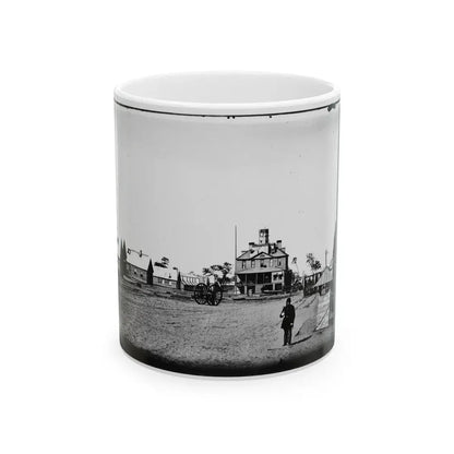 Morris Island, South Carolina. Unidentified Camp 005 (U.S. Civil War) White Coffee Mug 11oz - Go Mug Yourself