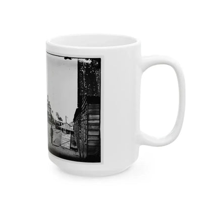 Morris Island, South Carolina. Unidentified Camp 005 (U.S. Civil War) White Coffee Mug - Go Mug Yourself