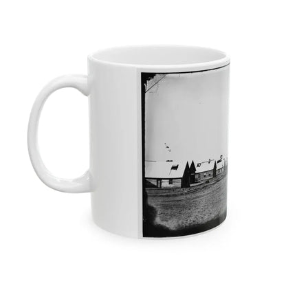Morris Island, South Carolina. Unidentified Camp 005 (U.S. Civil War) White Coffee Mug - Go Mug Yourself