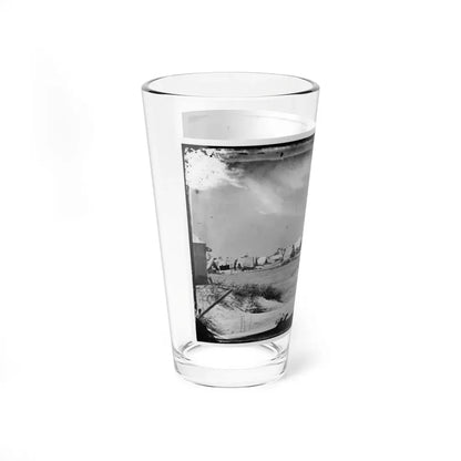 Morris Island, South Carolina. Unidentified Camp (U.S. Civil War) Pint Glass 16oz - Go Mug Yourself