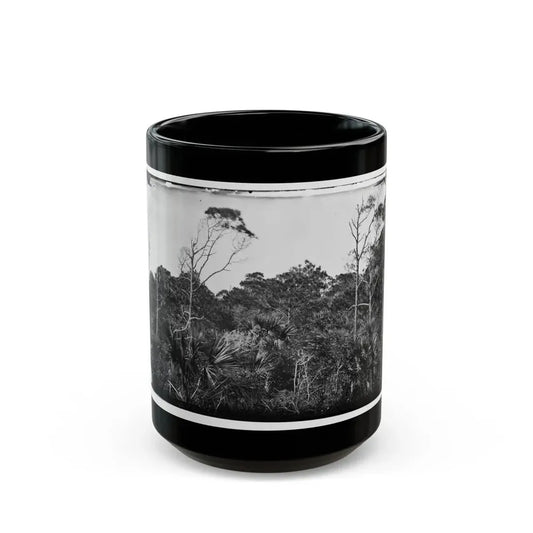 Morris Island, South Carolina (U.S. Civil War) Black Coffee Mug 15oz - Go Mug Yourself
