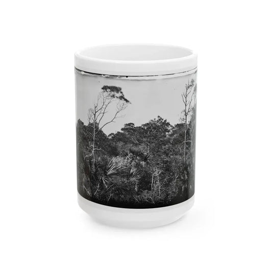 Morris Island, South Carolina (U.S. Civil War) White Coffee Mug 15oz - Go Mug Yourself