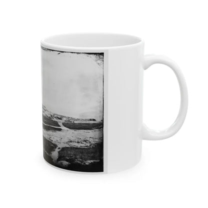 Morris Island, South Carolina. First Parallel (U.S. Civil War) White Coffee Mug-Go Mug Yourself