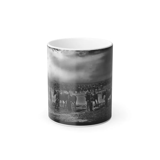 Morris Island, South Carolina. Unidentified Artillery Unit 001 (U.S. Civil War) Color Changing Coffee Mug 11oz-11oz-Go Mug Yourself